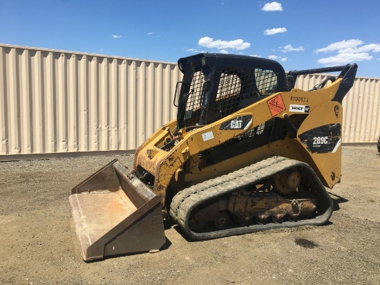 2012 Caterpillar  289C2 Two-Speed Track Loader,