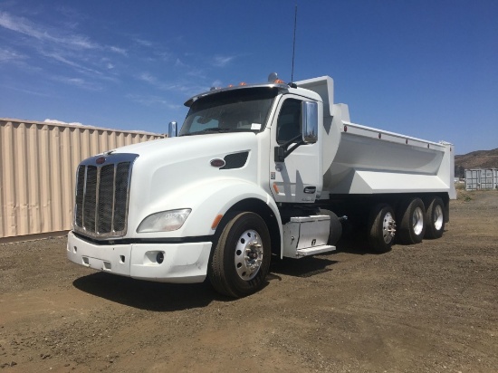 2020 Peterbilt 579 Super 10 Dump Truck,