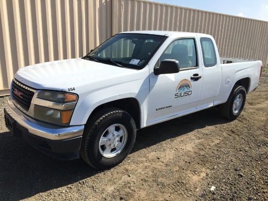 2005 GMC Canyon Extended Cab Pickup,