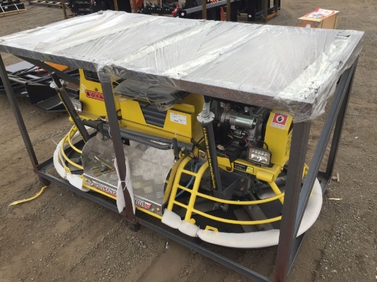 Unused 2025 MMS MS-2 Ride-On Power Trowel,