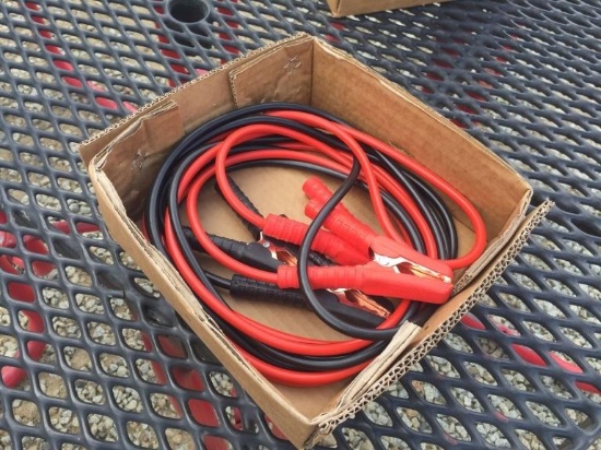Unused Booster Cables.