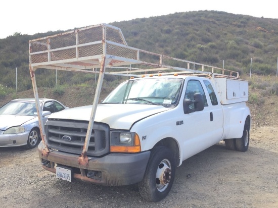 1999 Ford F350XL Dually Extended Cab Pickup,