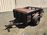 2004 Aztex Utility Trailer,