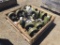 Crate of 9in Military Grade Swivel Casters.