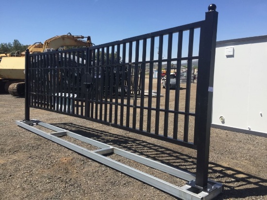 Unused 20ft Farm Metal Driveway Gate,