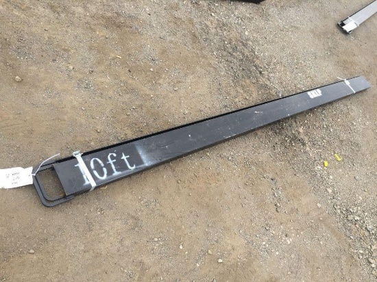 Pair of Unused 10ft Fork Extensions.