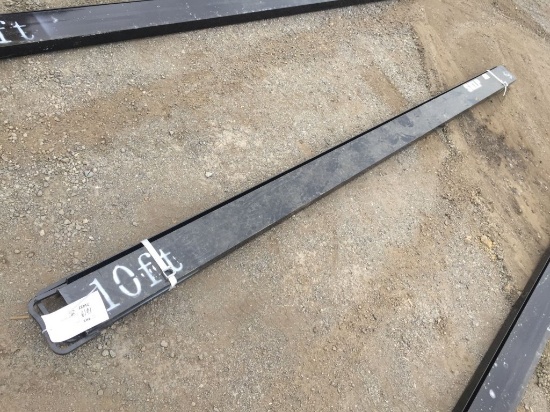 Pair of Unused 10ft Fork Extensions.