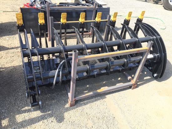 Unused GIYI GY-CLG72C 72in Curved Log Grapple
