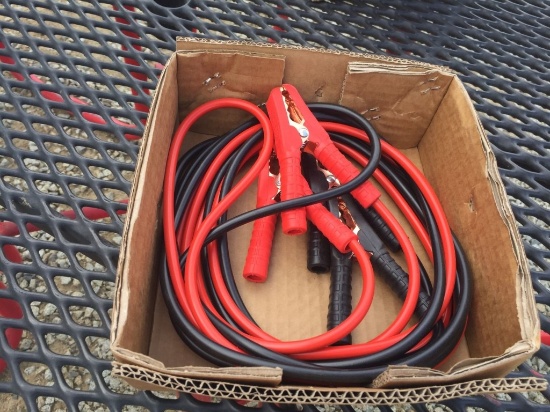 Unused Booster Cables.