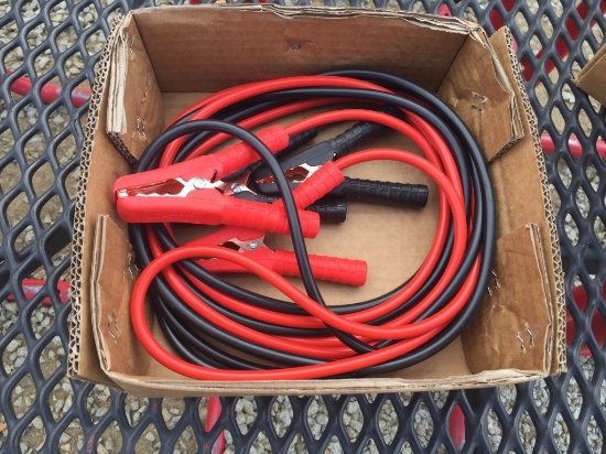 Unused Booster Cables.