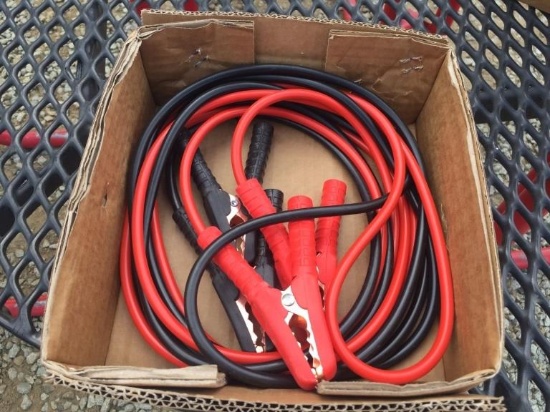 Unused Booster Cables.