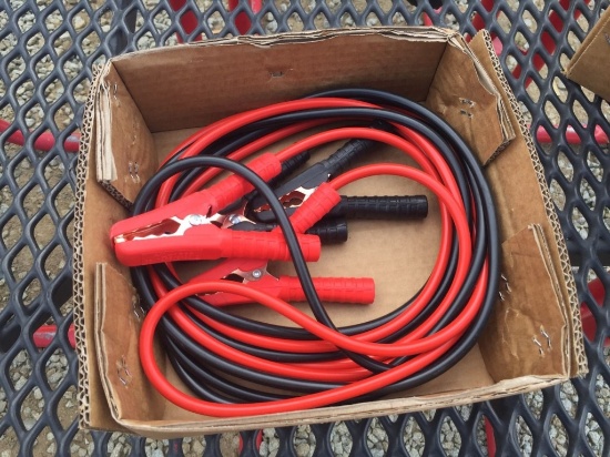 Unused Booster Cables.