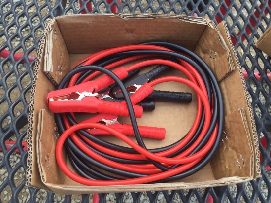 Unused Booster Cables.