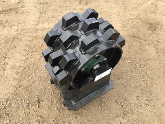 Unused 2025 GIYI 12in Compaction Wheel Attachment,