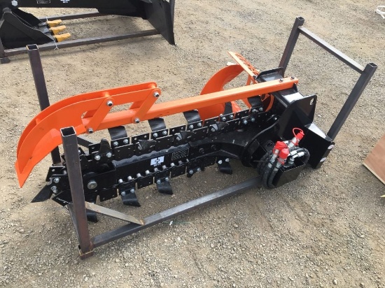 Unused GIYI GYX39F Trencher Attachment,