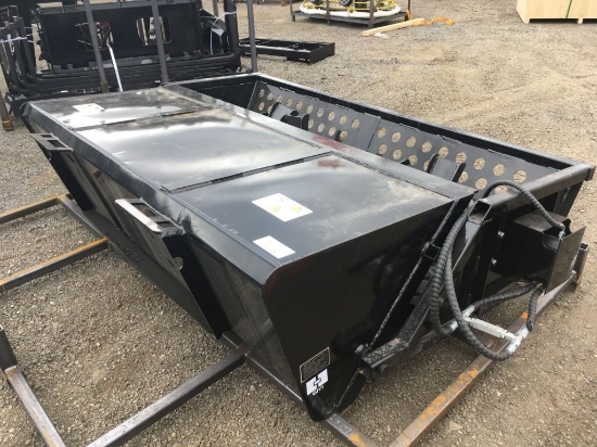 Unused GIYI GY-RR78 78in Rock Rake Attachment,