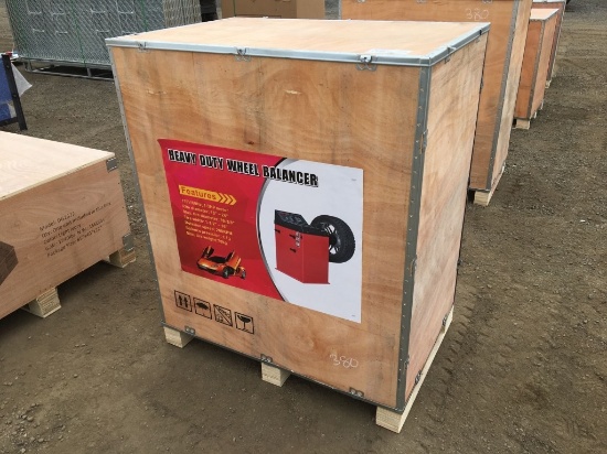 Unused Heavy Duty Tire Balancer.