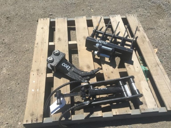 Unused IR Mini Excavator Attachment Set,