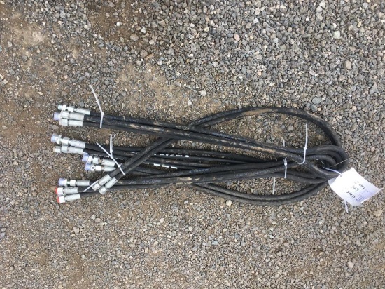 Lot of Unused Hydraulic Hoses.