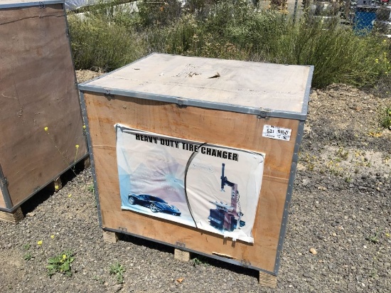 Unused Tire Changer.