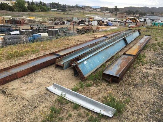 (8) Misc I-Beam Pieces.