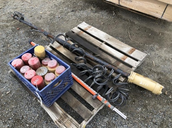 Plastic Crate of Misc Items, Including