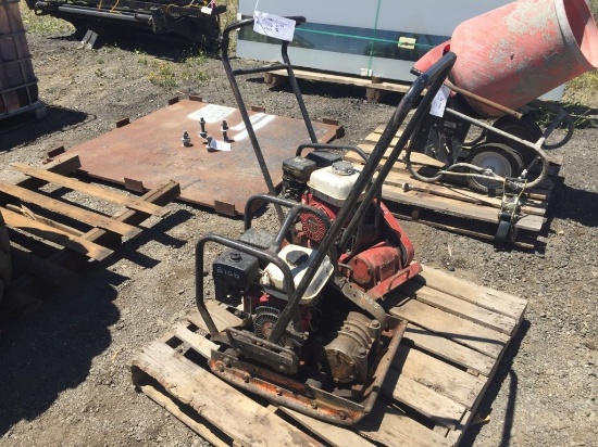 Pallet of (2) Mikasa Walk Behind Plate Compactors.