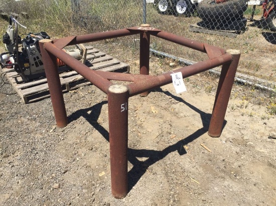 4ft x 4ft Heavy Duty Steel Stand.
