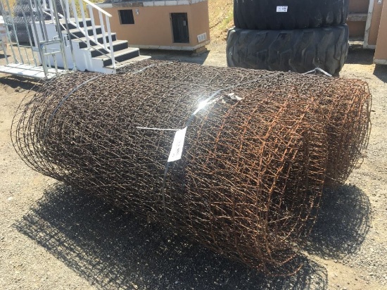 (2) Rolls of 6ft Meta V-Mesh Fencing.