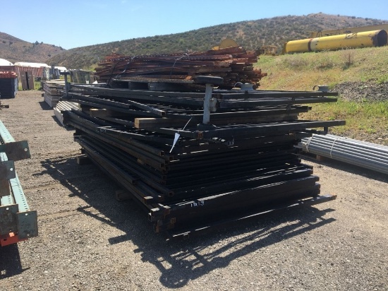 Misc 6ft Wrought Iron Fence Panels,