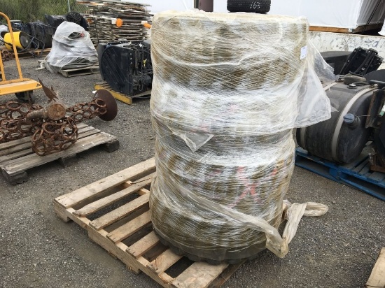 (4) Misc 305/70D16.5 Equipment Tires & 8-Lug Rims,