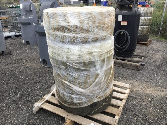 (4) Misc 305/70D16.5 Equipment Tires & 8 Lug Rims,
