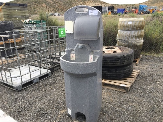 Plastic Hand Wash Station.