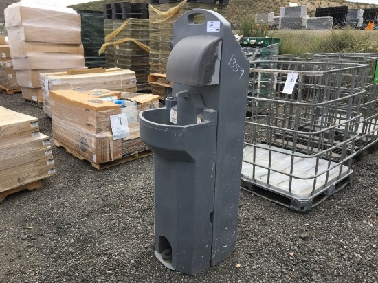 Plastic Hand Wash Station.