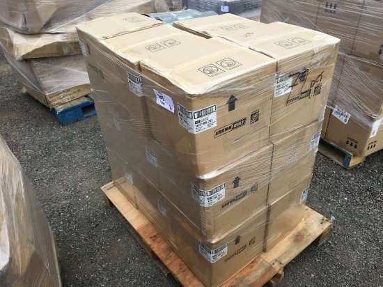 Pallet of (Approx 72) Metal Rod Pendant Ceiling