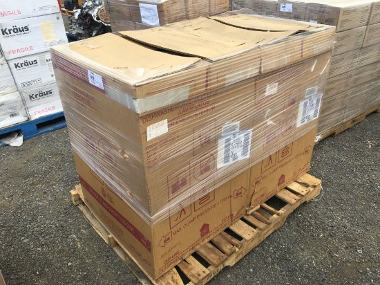 Pallet of (2) GE 24in x 25.75in x 34in Dishwashers