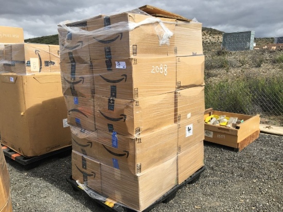 Pallet of Misc Amazon Boxes.