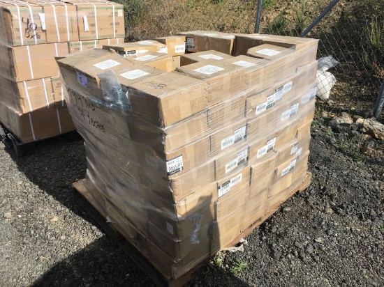 Pallet of Champion 1in PVC Head Rail Installation
