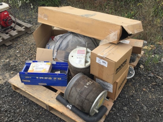 Pallet of Misc Truck Replacement Parts, Including