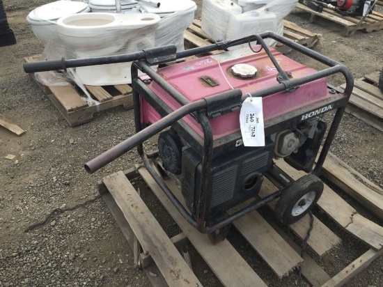 Honda EB5000X Cart Mounted Gas Generator.
