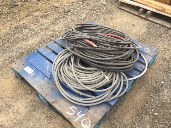 Pallet of Misc Air Hoses.
