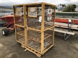 30in x 60in x 64in Propane Storage Cabinet.