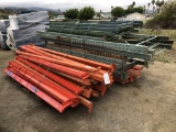 (2) Pallets of Pallet Racking Frames & Cross Beams