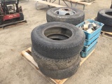 Pallet of (3) LT215/85R16 Tires, & (3) LT235/85R16