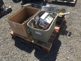 Pallet of Misc Hand Tools, Including Caulk Guns,