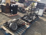 (3) Pallets of Metal Racks,