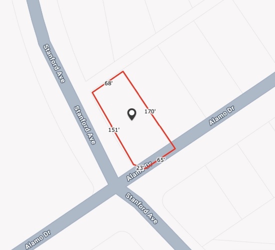 12800 SqFt Multi-Family Vacant Flat Parcel