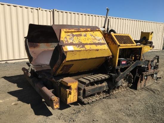 1987 Allatt 650P Asphalt Paver,