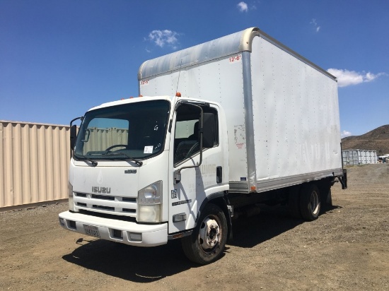 2009 Isuzu NPR HD Van Truck,