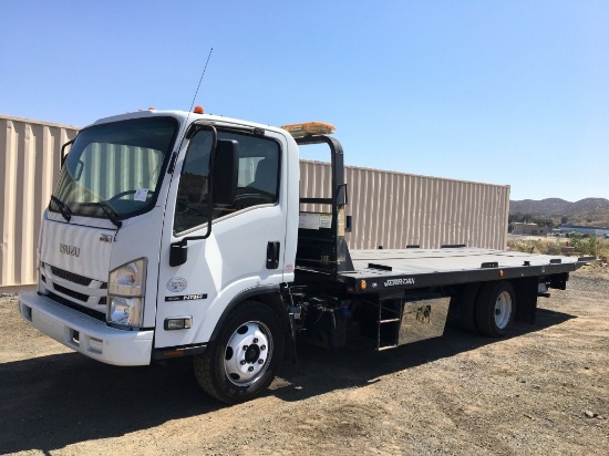 2013 Isuzu NRR Roll Back Truck,